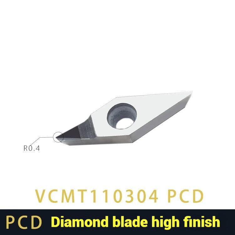 1046-Imported PCD diamond turning inserts diamond aluminum inserts polycrystalline mirror high-gloss copper and aluminum special gemstone cutter grain Shandong Denso Pricision Tools Co.,Ltd.